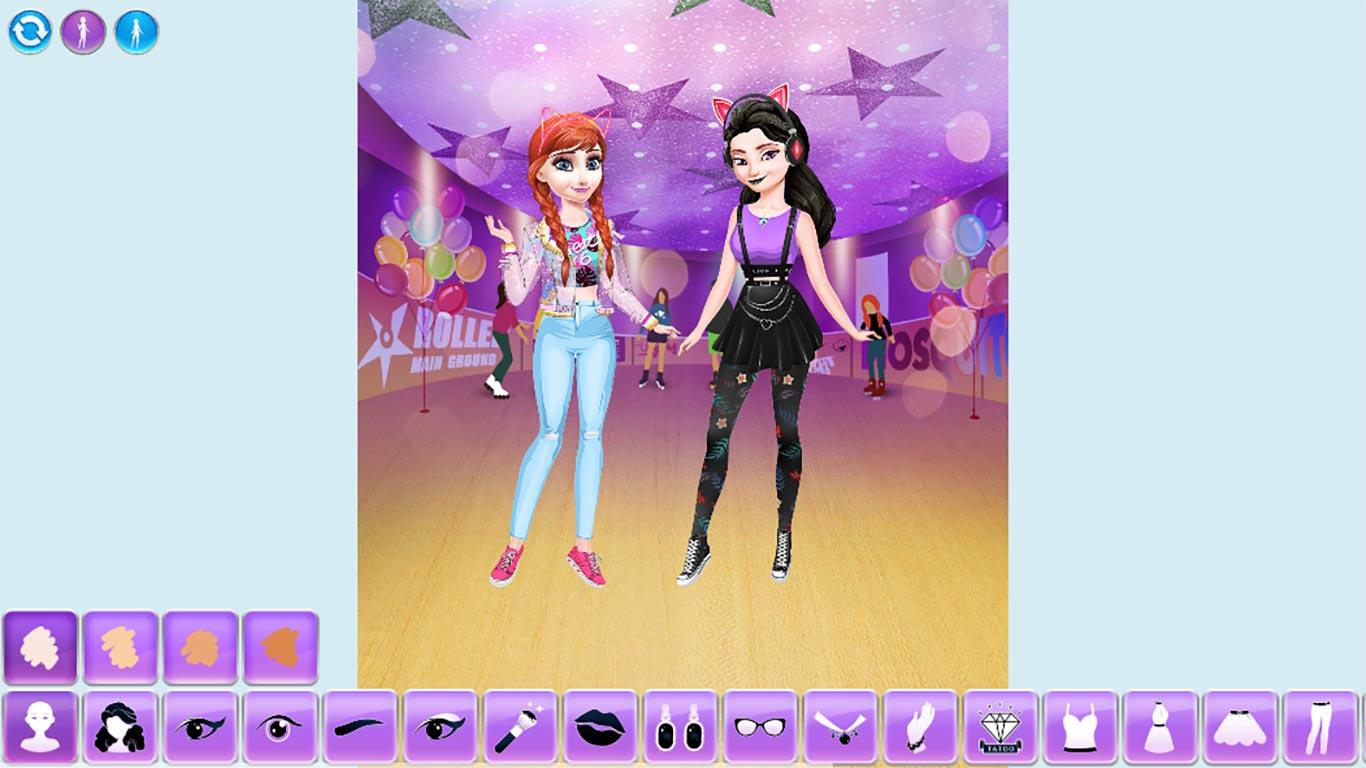 Frozen Dress Up Anna and Elsa screenshot