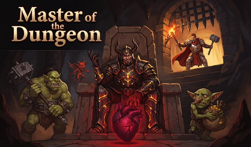 Master of the Dungeon game cover