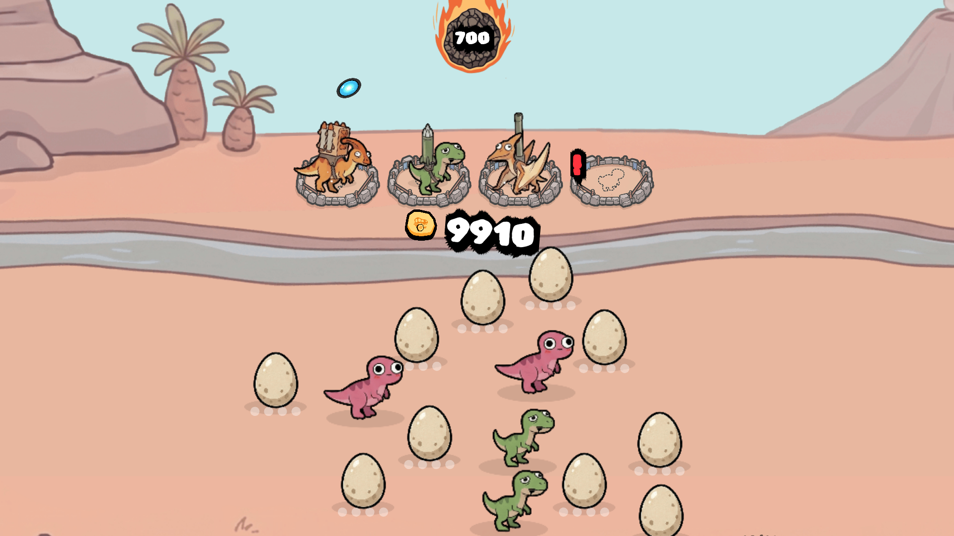 Match the little dinosaurs — screenshot 1