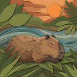 Capybara Relax