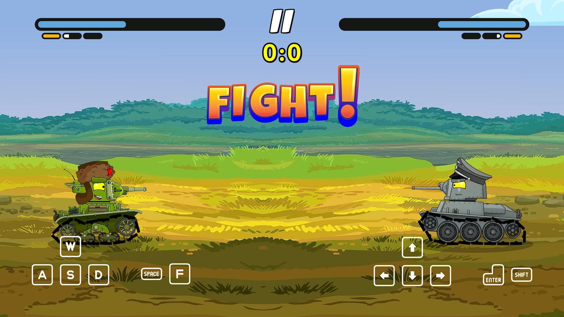 Tank Duel: Steel Monsters (2 PLAYERS) screenshot