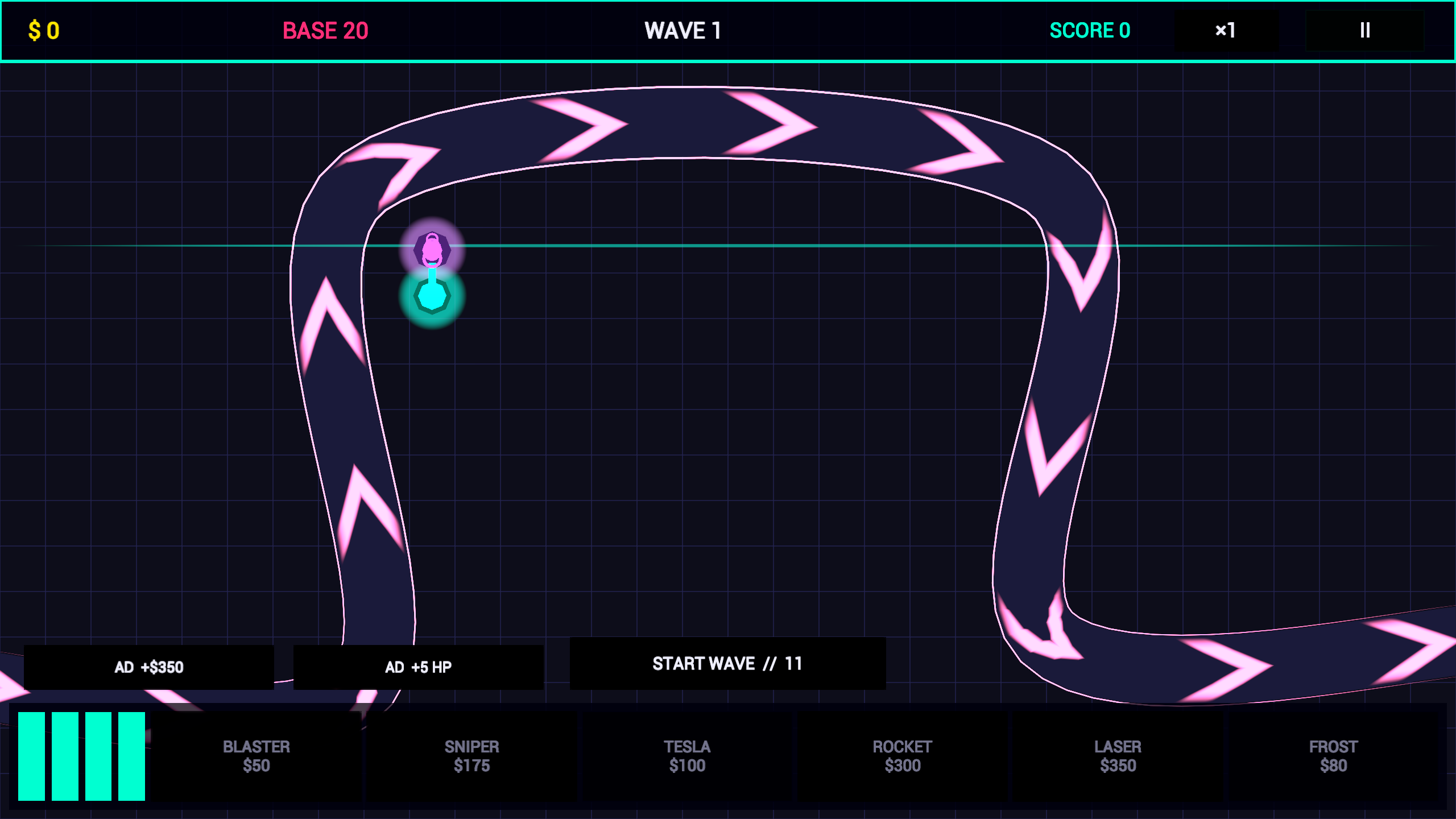 Neon TD — screenshot 2