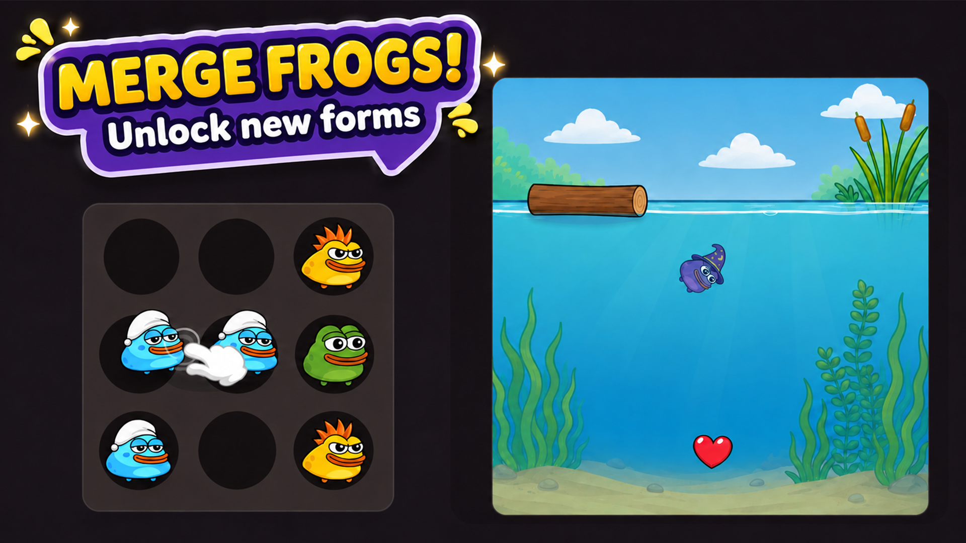 Pepe Merge — screenshot 1