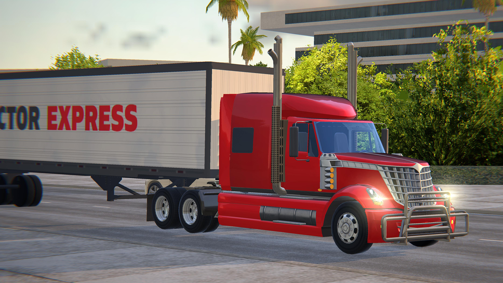 American Truck Car Driving screenshot