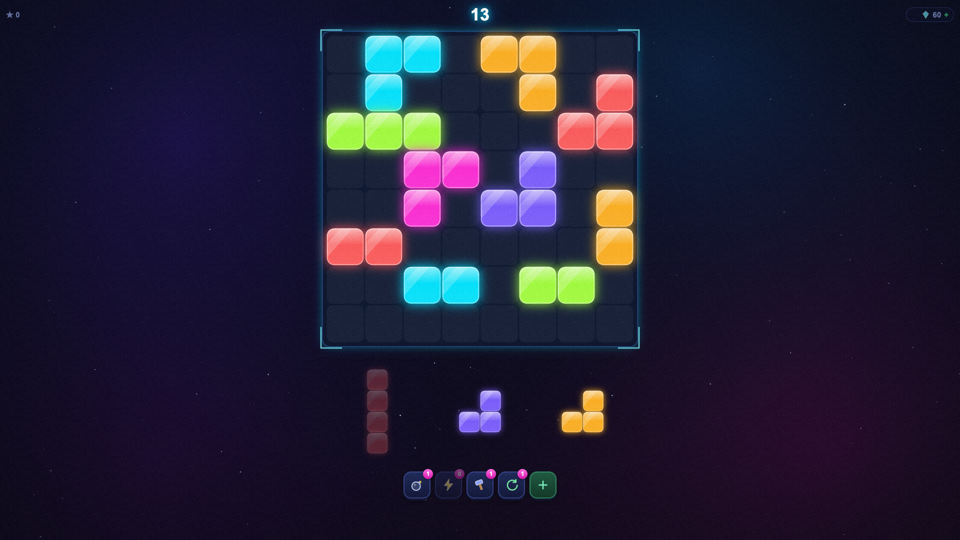 Neon Blocks: Block Puzzle — screenshot 1