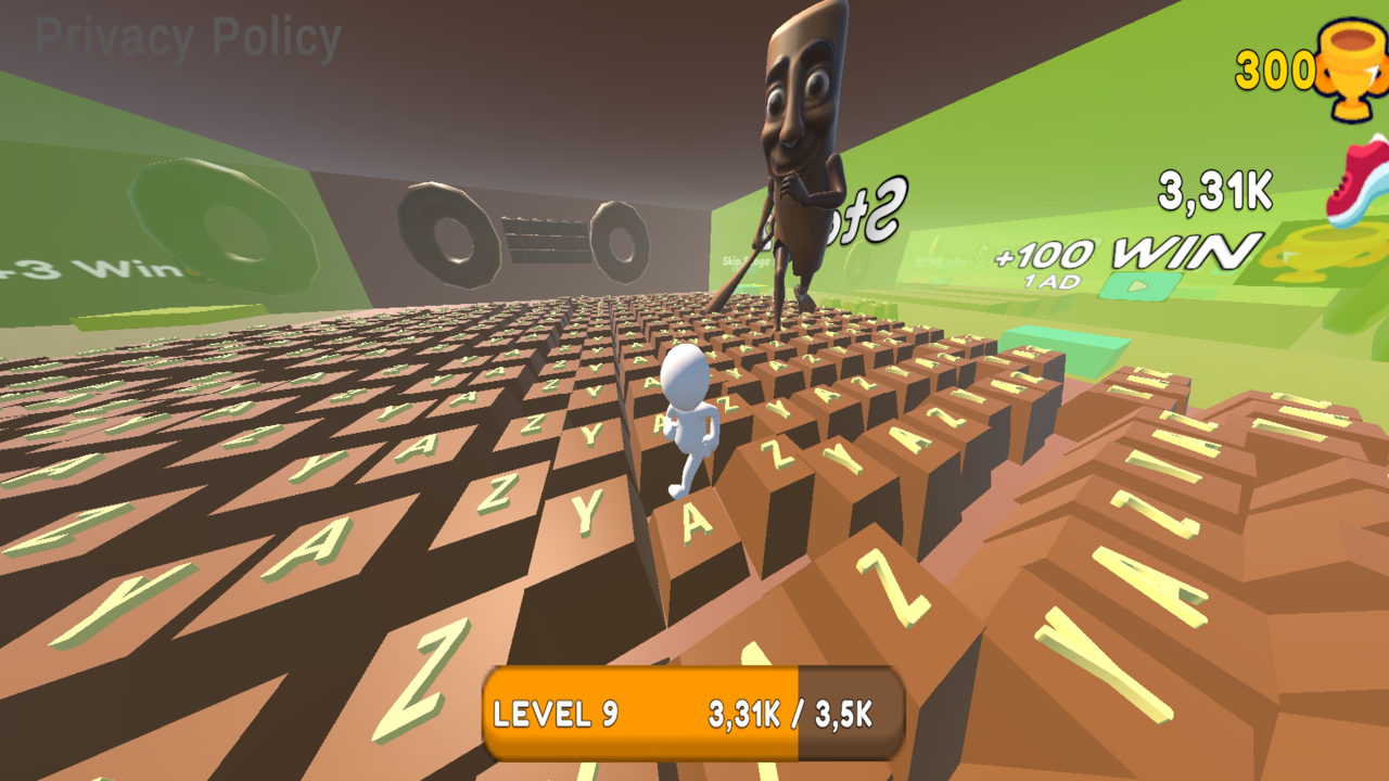 +1 Speed: Keyboard Escape screenshot 1