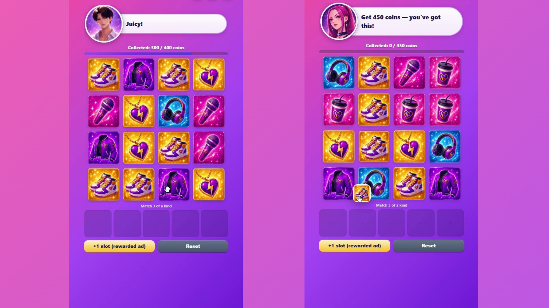 K-pop. Sort items with Huntrix — screenshot 1