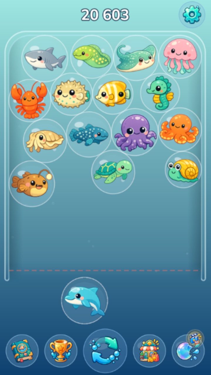 Aquarium: Connect the Bubbles screenshot 5