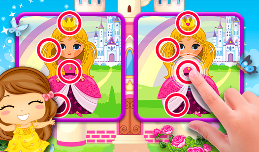 Find the differences for girls  loading=