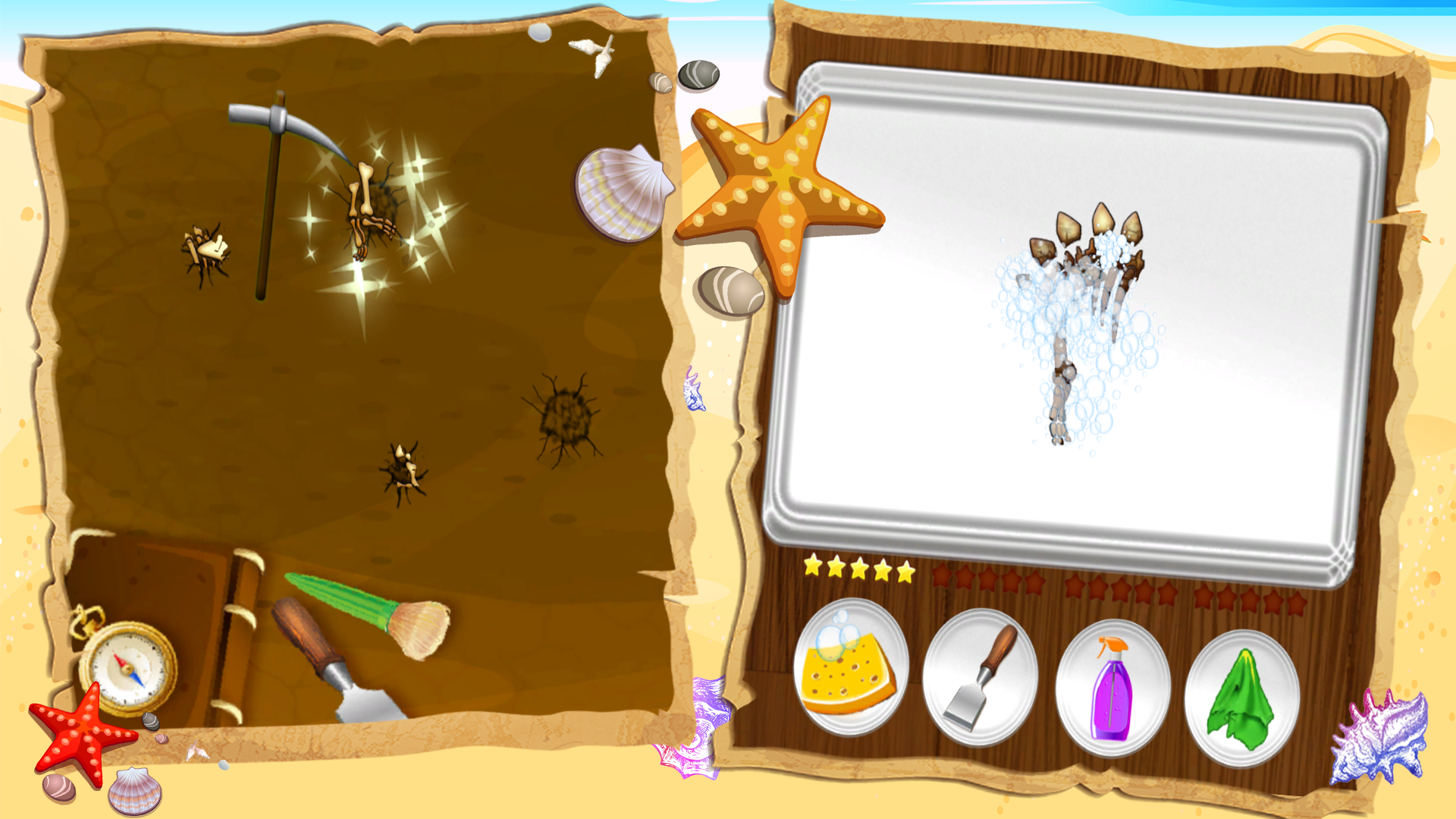 Little Archaeologists: Search for Dinosaurs screenshot