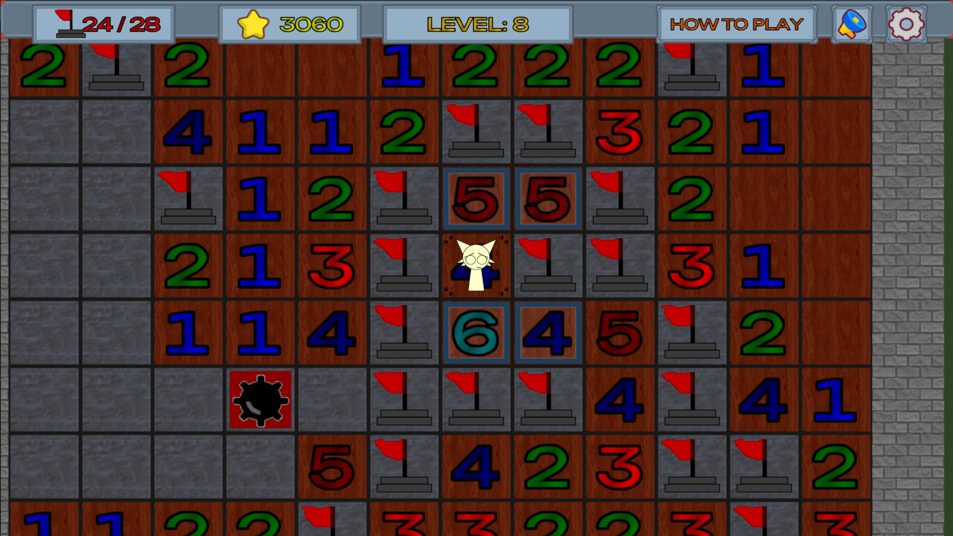 Sprunki Minesweeper screenshot