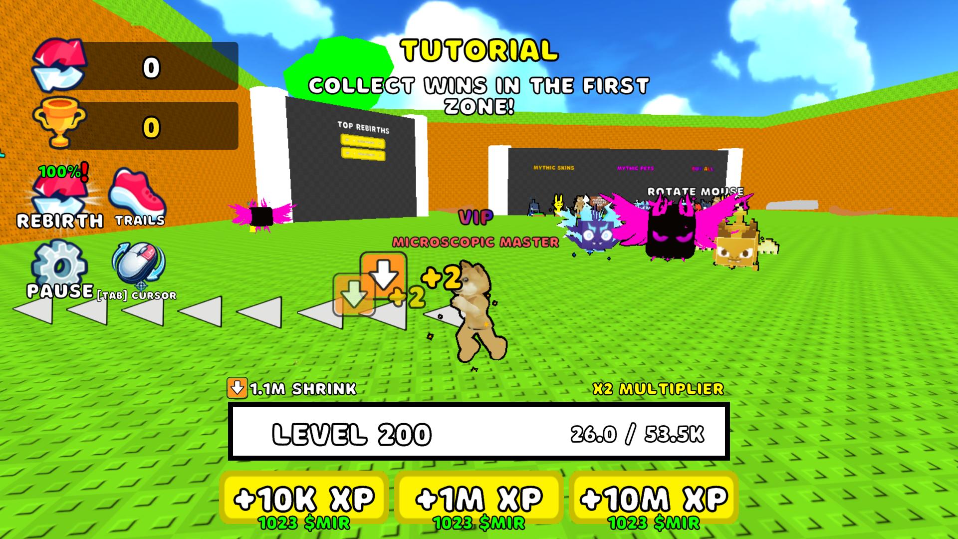 Obby: +1 Shrink per Step! — screenshot 8