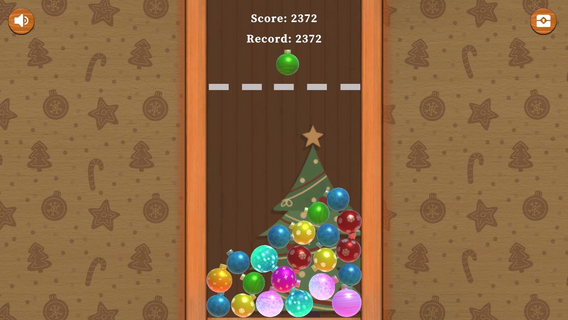 Merge Balls: New Year's Toys in 3D! screenshot