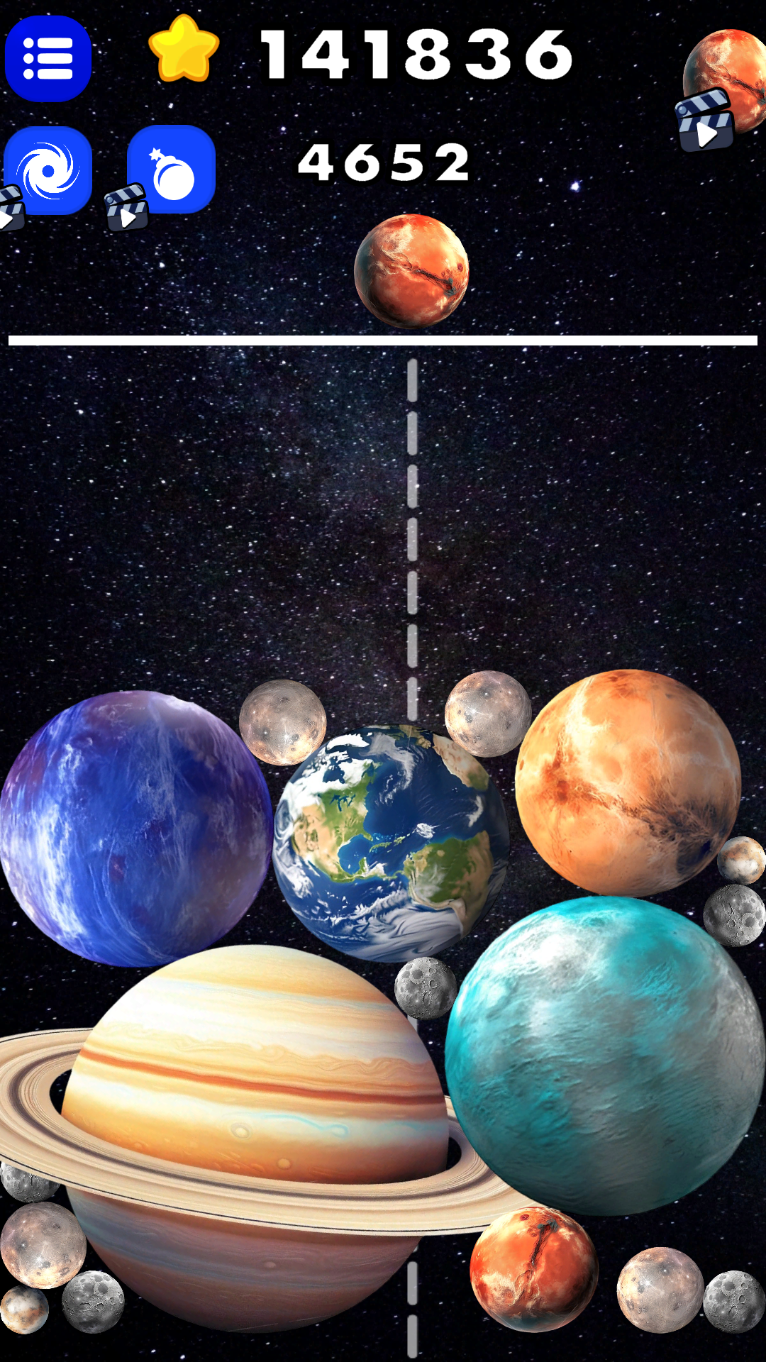 Planetarium merge: Match the planets screenshot 7