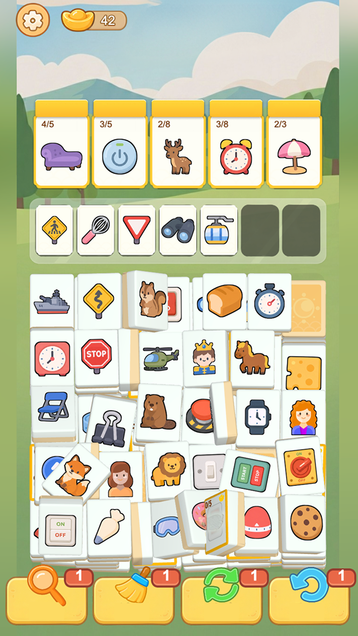 Tile Sort: Super Cards 3D screenshot 3