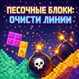 Песочные Блоки: Очисти Линии