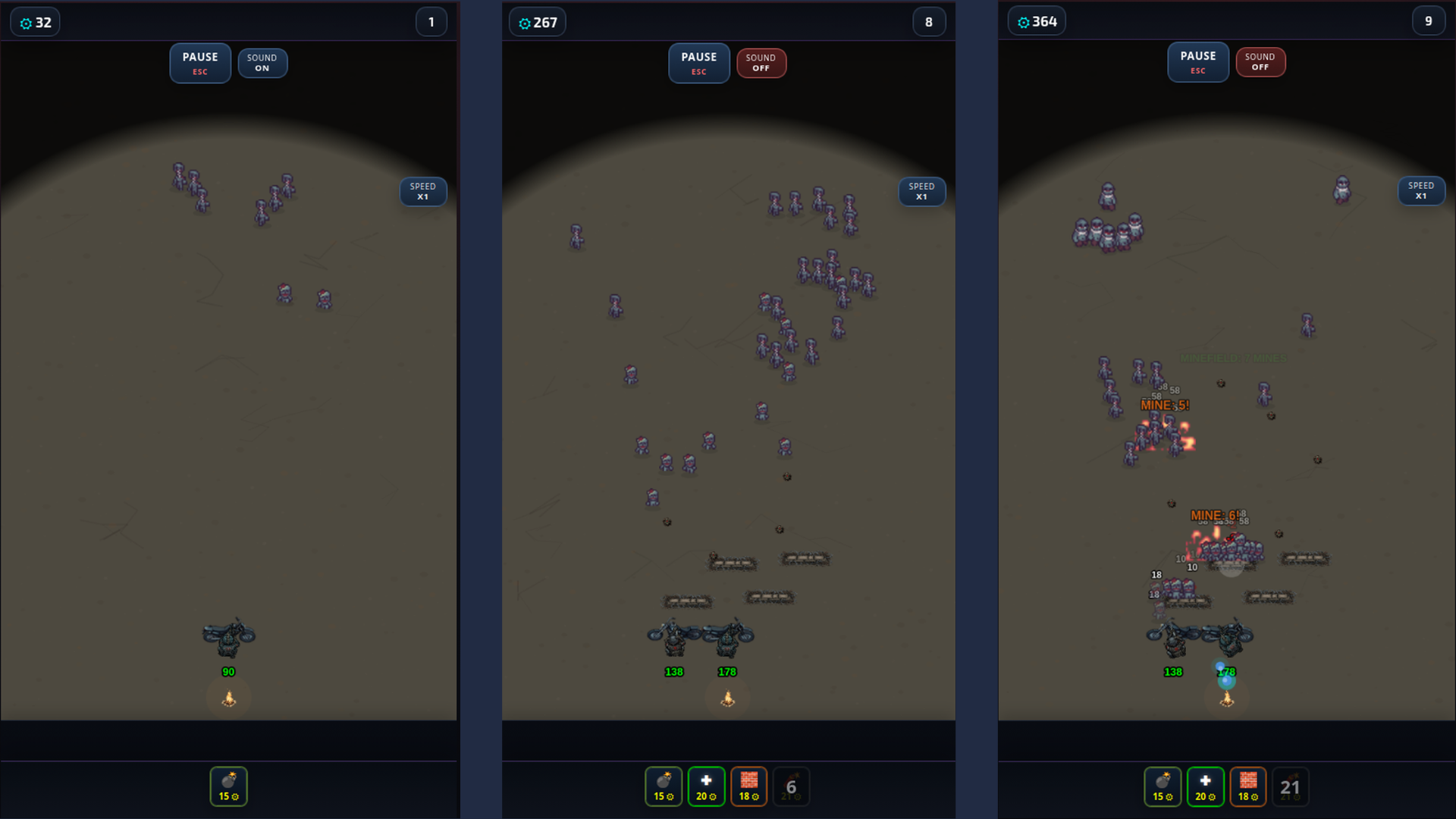 Bikers vs Zombies — screenshot 1
