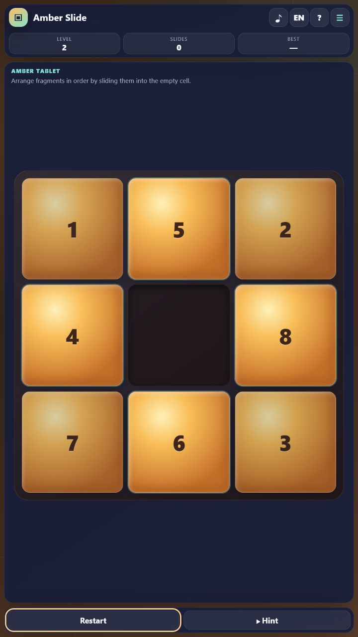 Amber Slide screenshot 3