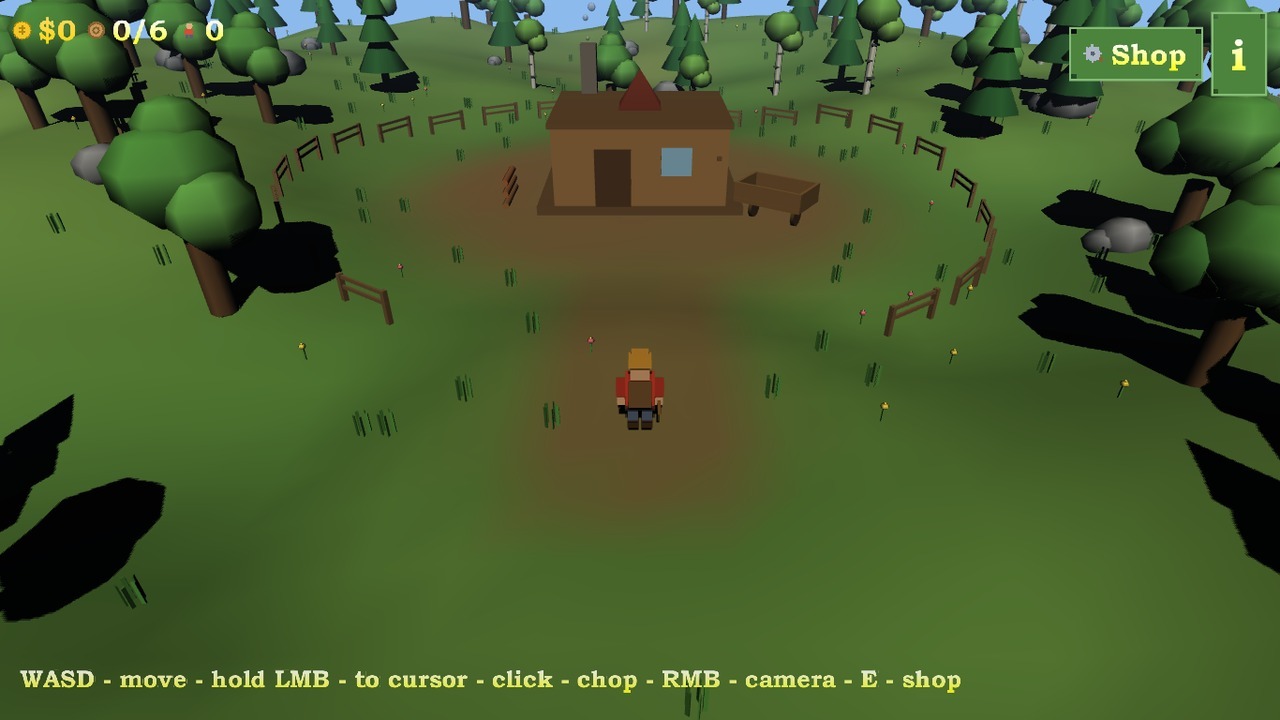 Lumberjack 3D screenshot 1