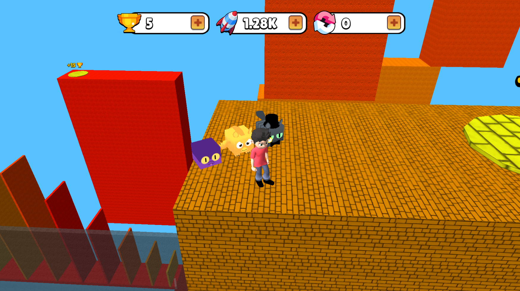 Obby: +1 Jump per Click screenshot