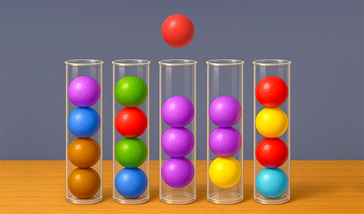 Ball Sort Puzzle: Color Tubes