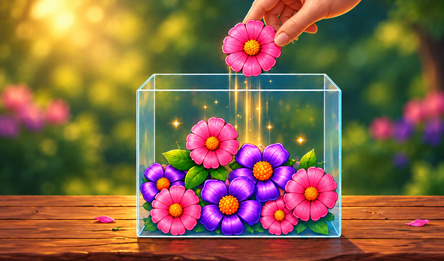 Flowers Merge 2048! Collect all