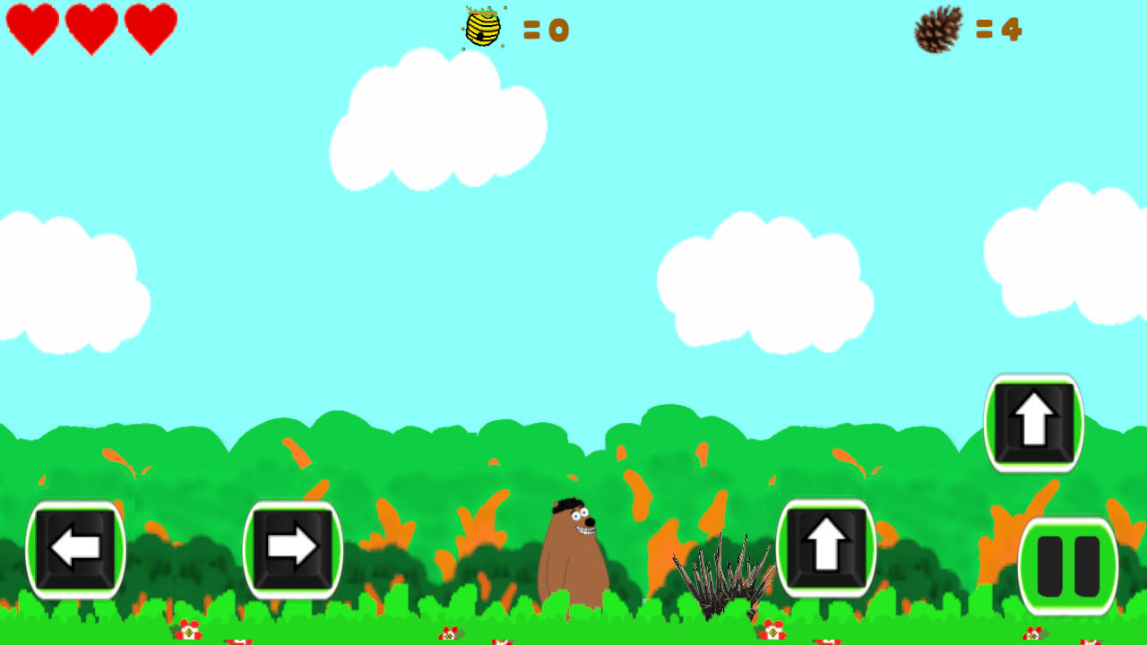 Мишка и шишки — screenshot 5