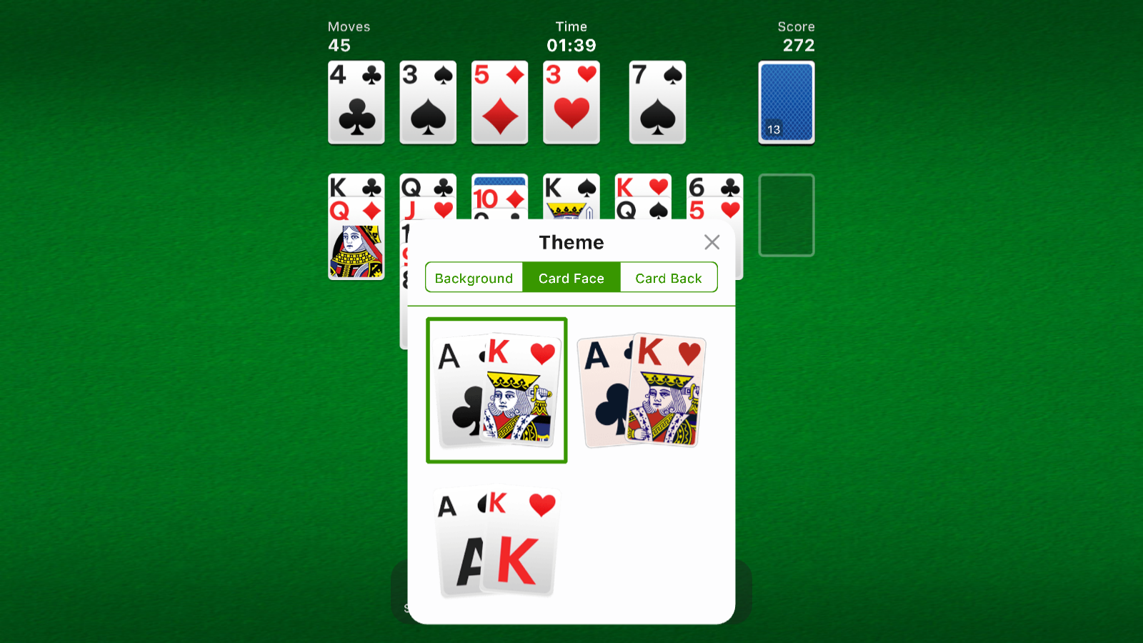 Solitaire Classic Klondike screenshot