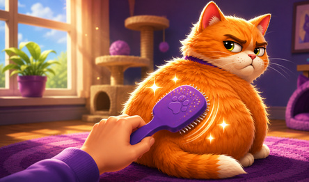 Cepilla al gato: ¡no te rasques!
