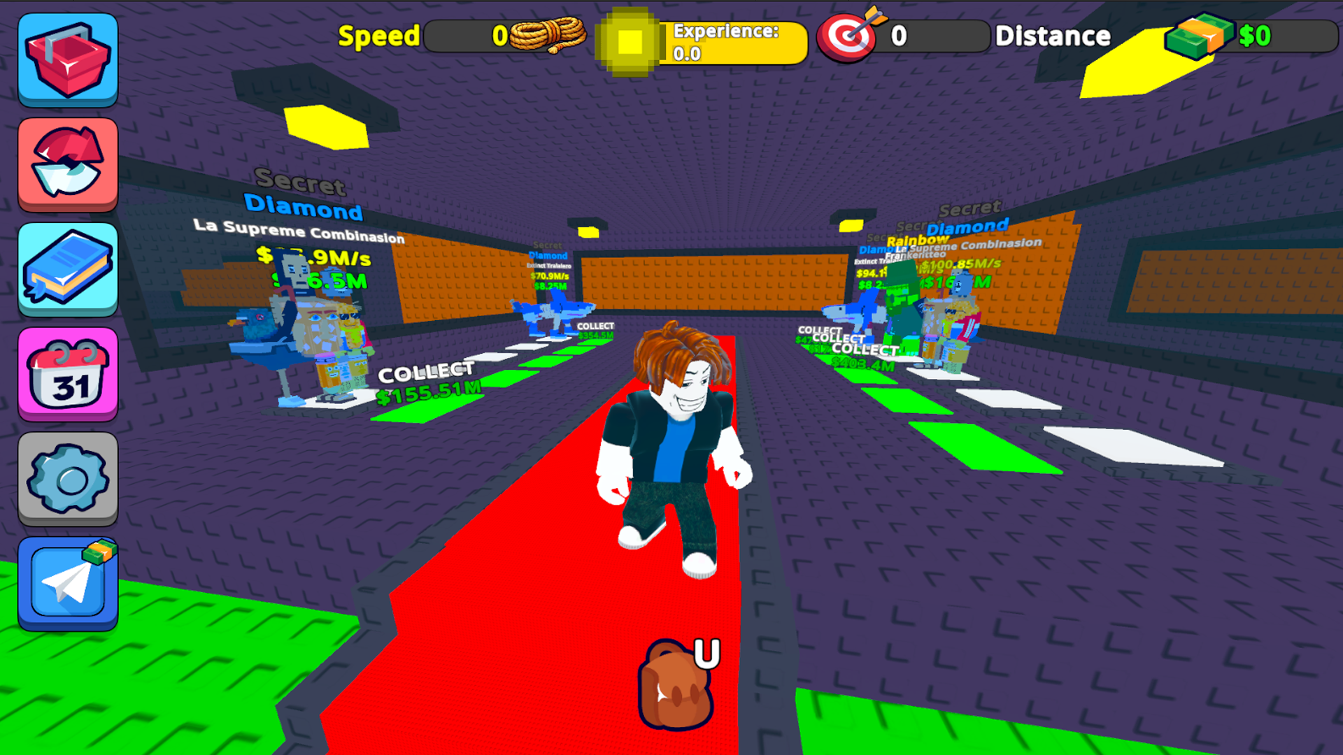 Obby: Swing for brainrots! screenshot
