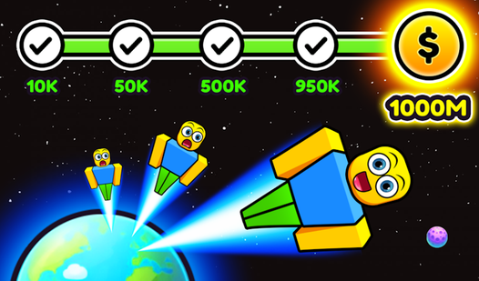 Launching into a space simulator