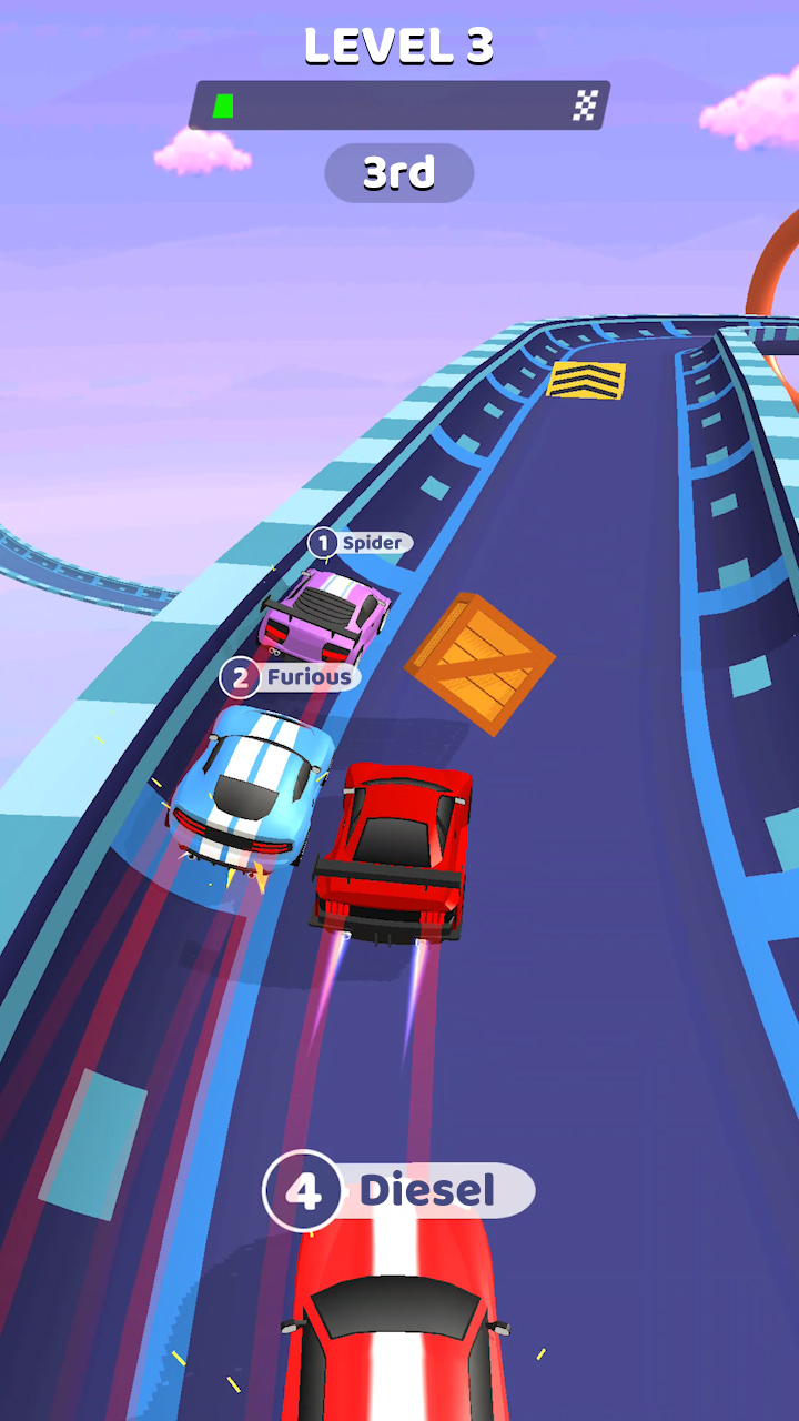 Flying Car Racing screenshot 7