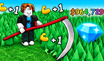Obby: +1 for Mowing Grass