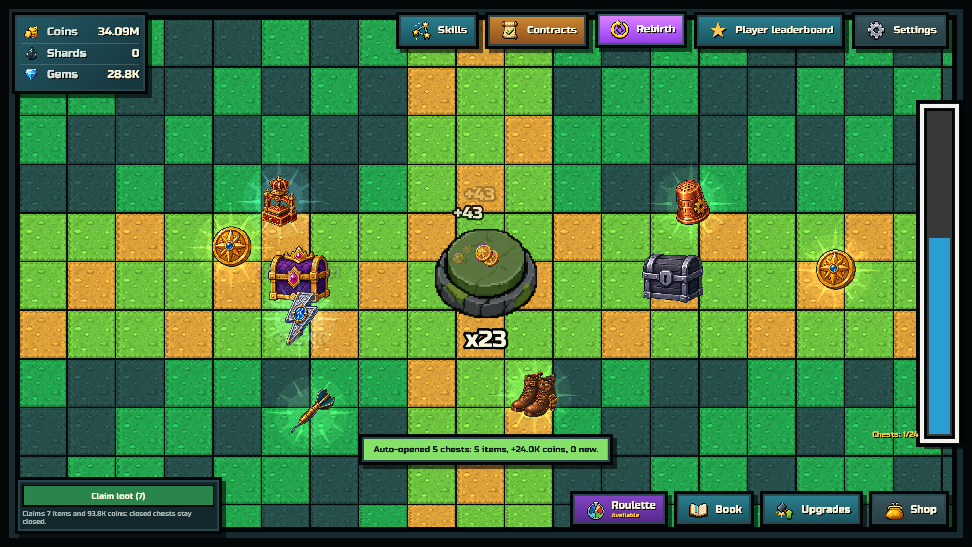 Treasure Button: Click the Button — screenshot 3