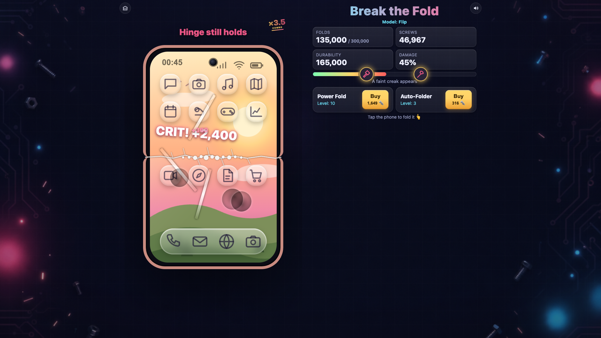 Break the Fold — screenshot 3