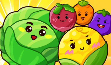 Secrets of Vegetables. Match and Learn