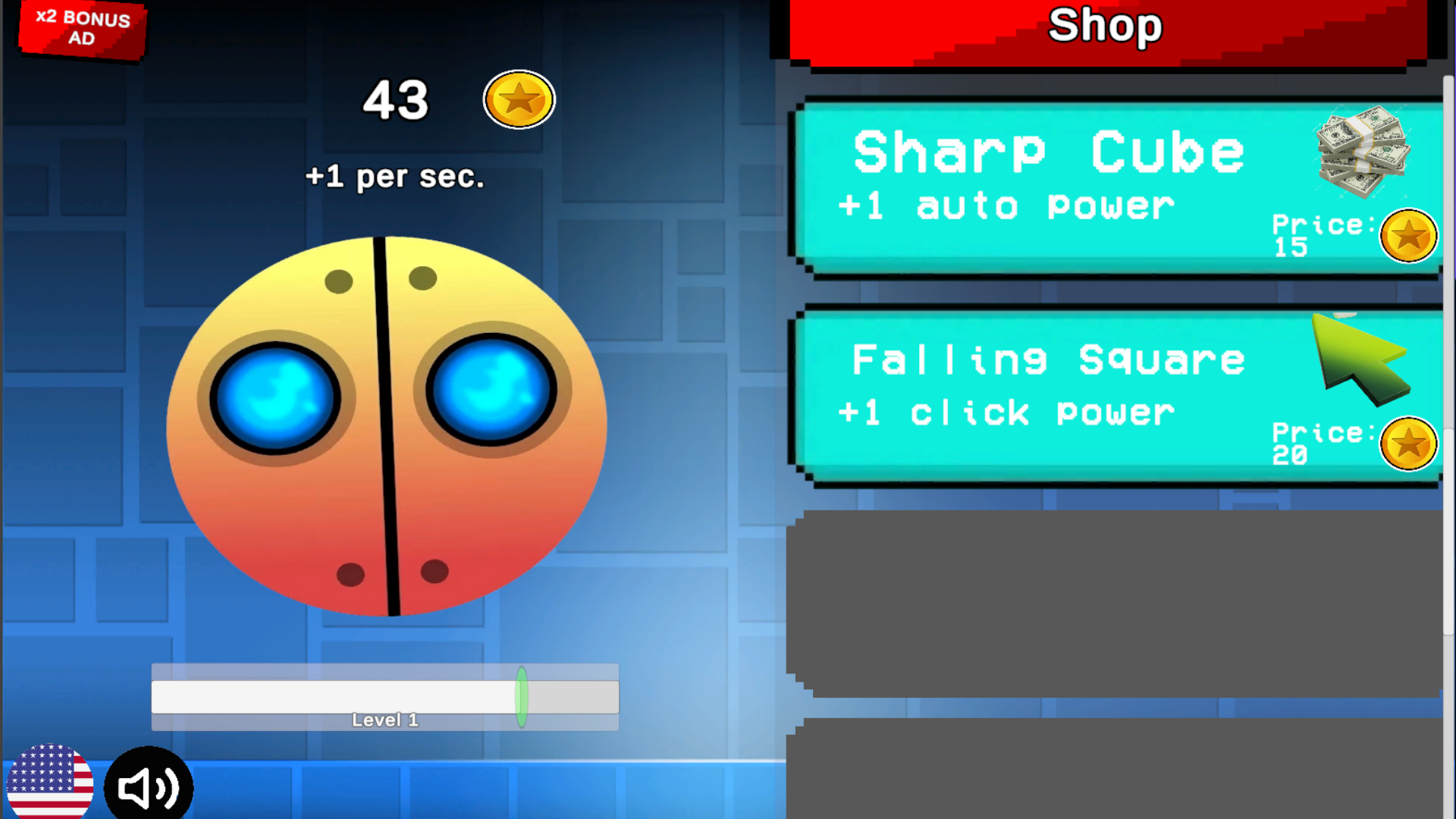 Geometric Clicker:God — screenshot 1