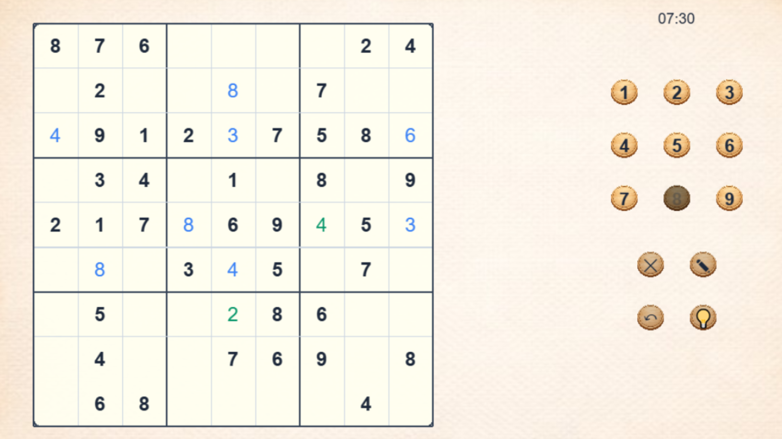 Судоку Эксперт Онлайн — screenshot 3