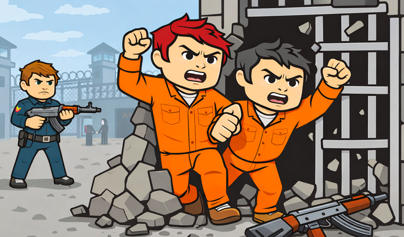 Survival and Prison Escape. Life and Obby. game cover