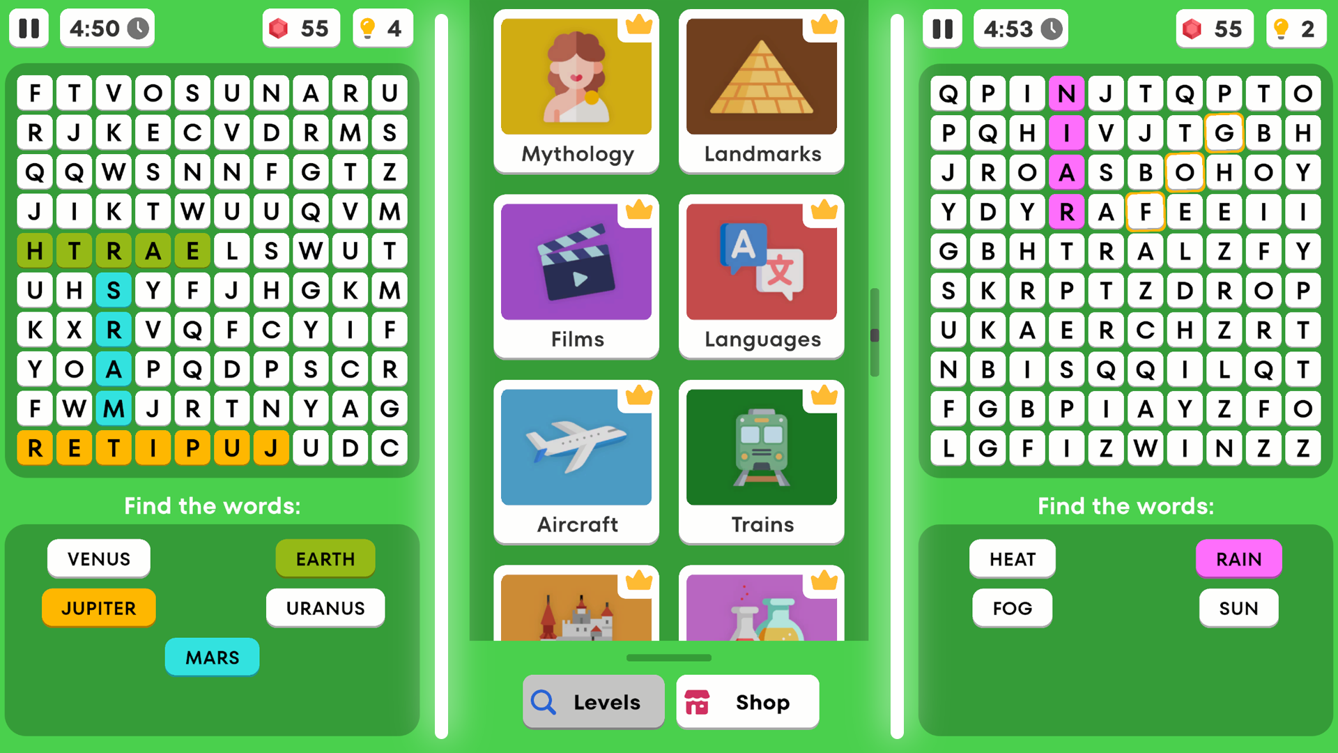 You cant find these words! 100 Levels! — screenshot 2