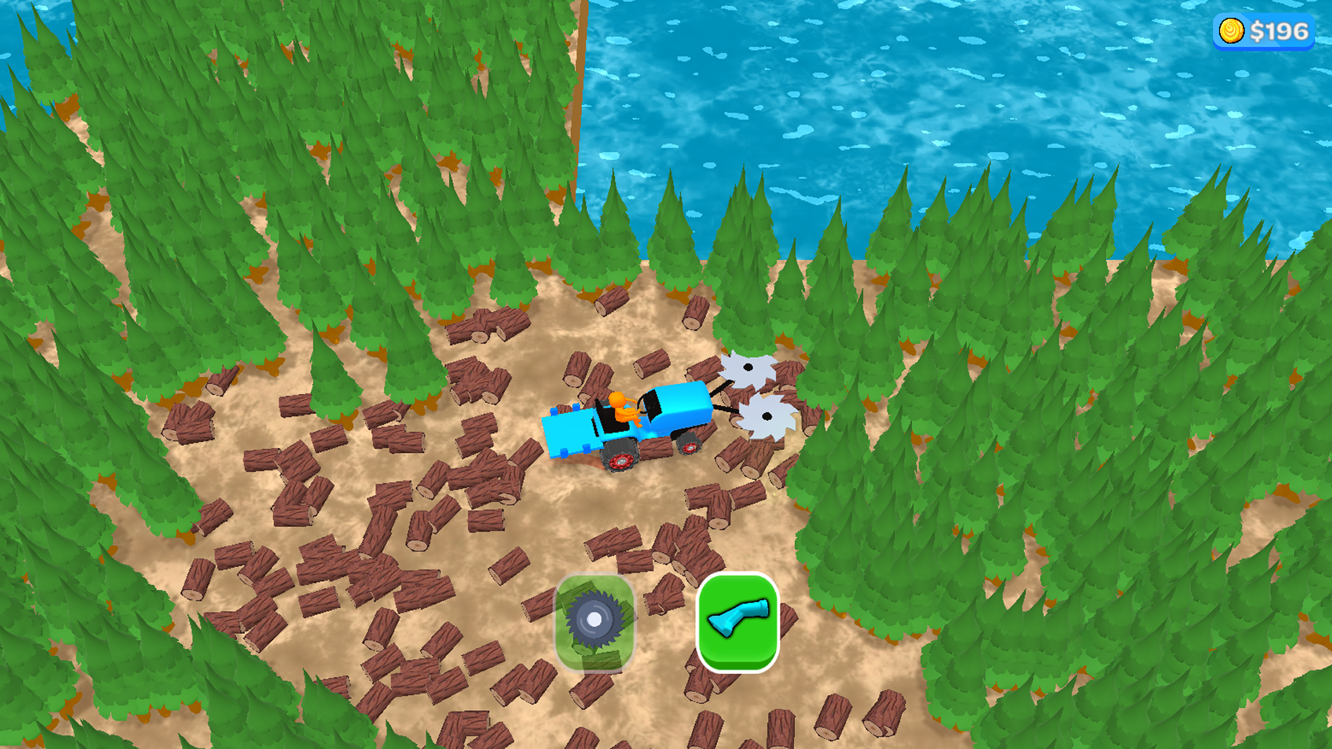 Crazy Lumberjack: Cut Them All screenshot