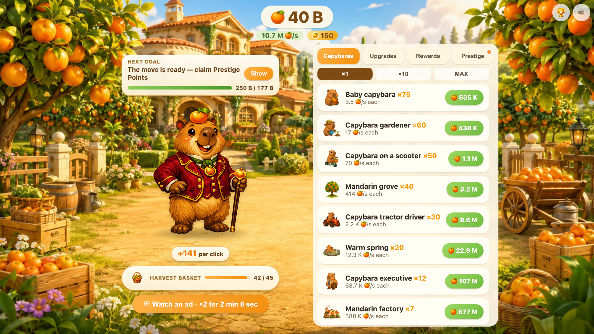 Capybara Farm — screenshot 3