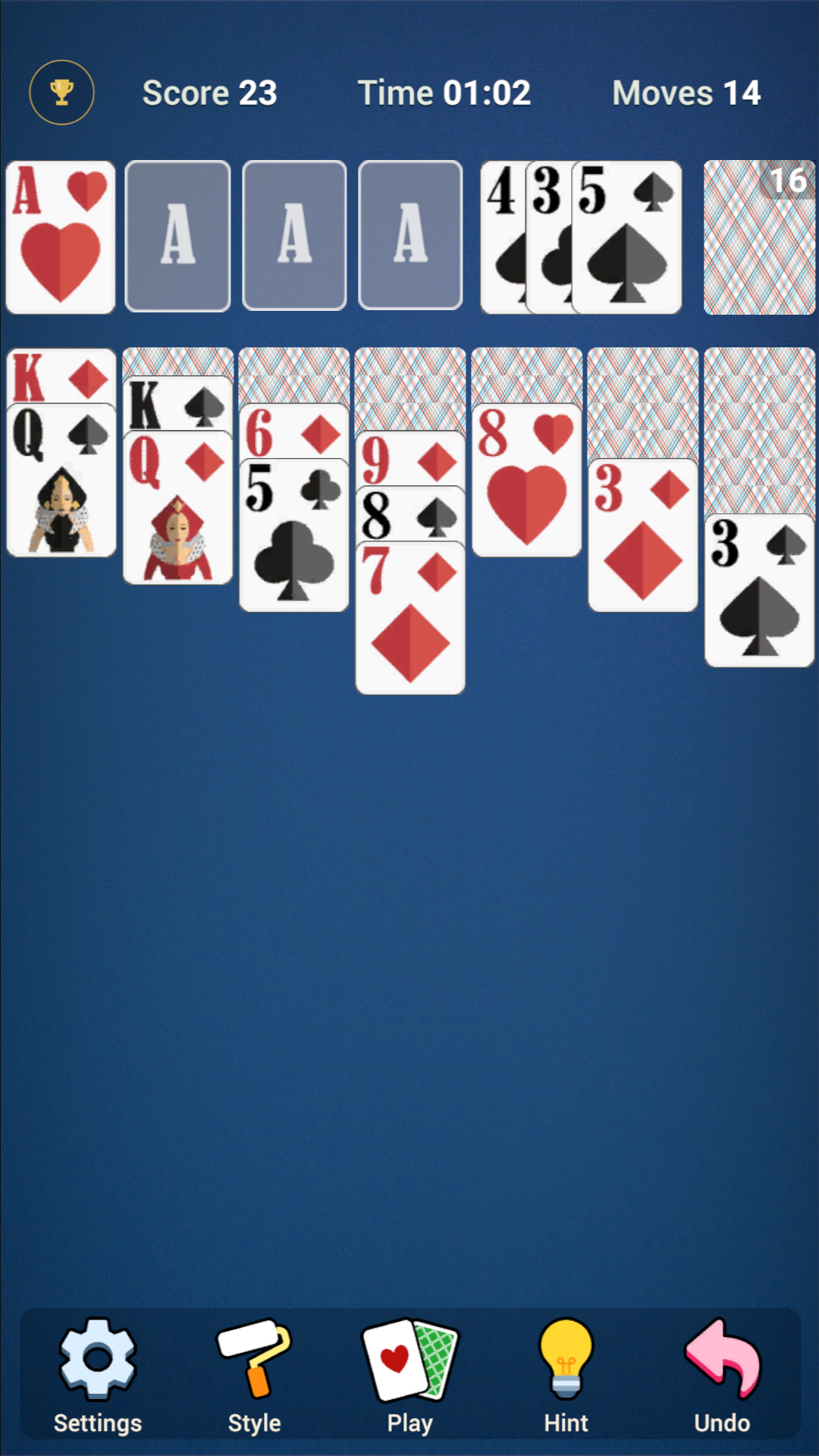 Solitaire Klondike - Classic Cards screenshot 5