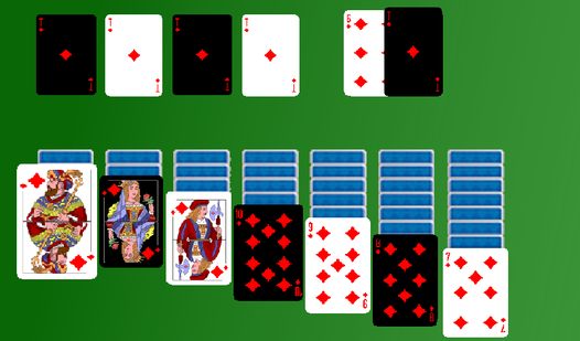 Diamonds Solitaire: Slicing