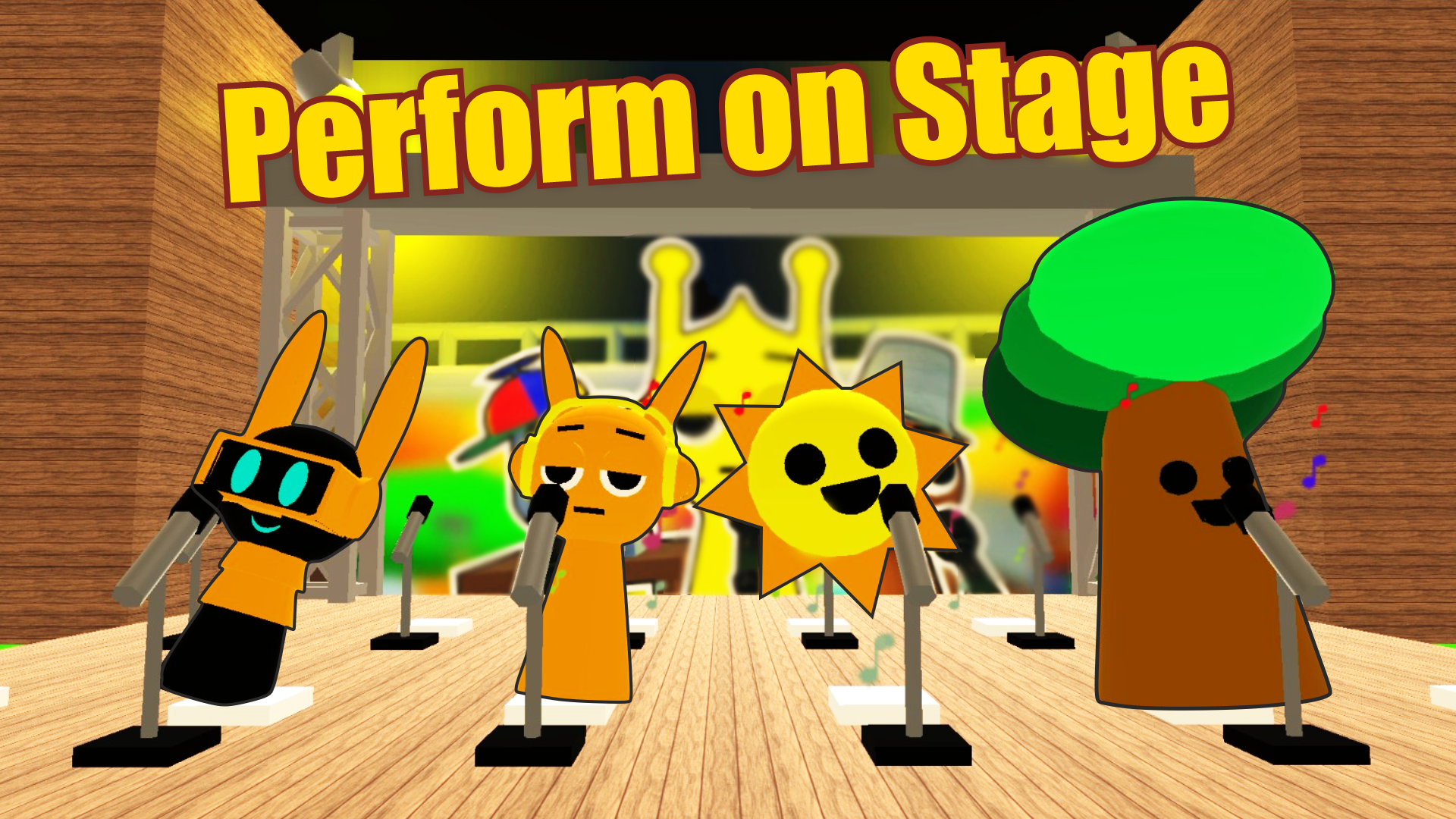 Sprunki Simulator 3D screenshot