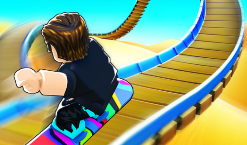 Snowboard Obby game cover