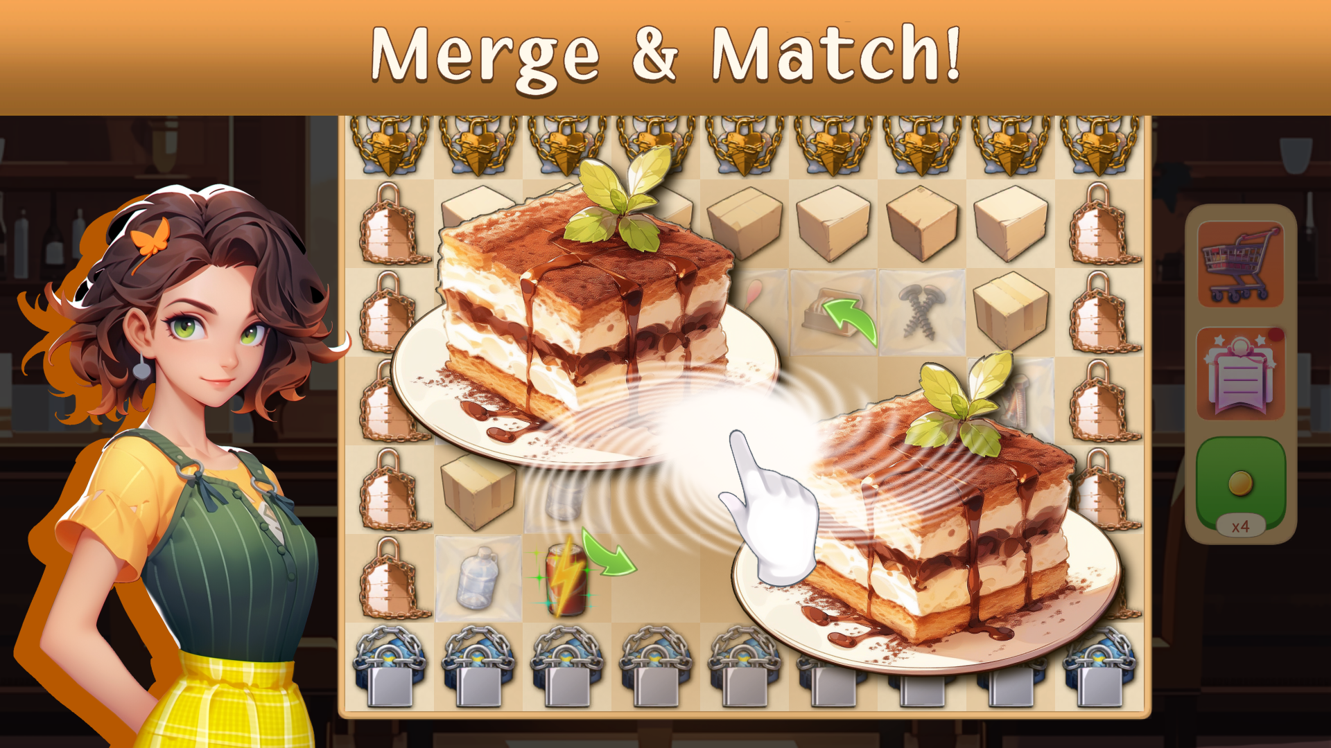 Delicious Merge screenshot