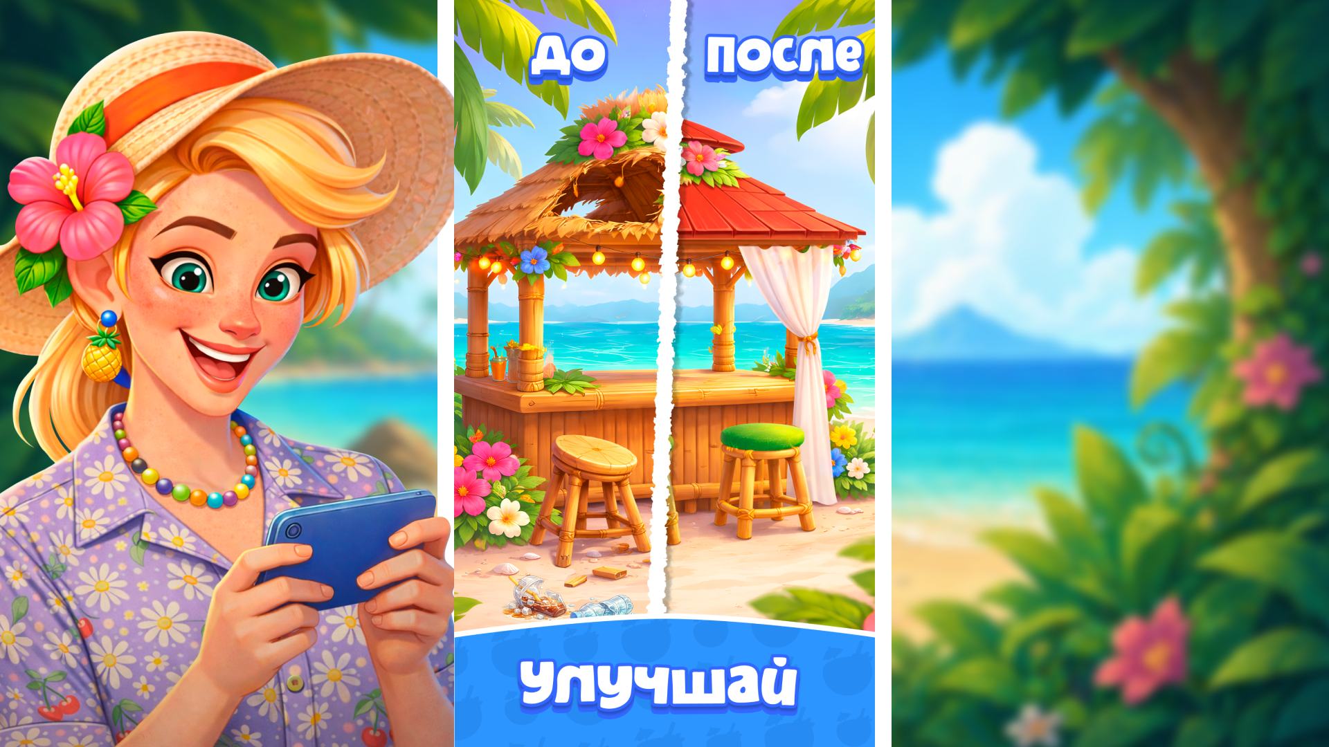 Пляжное слияние — screenshot 3