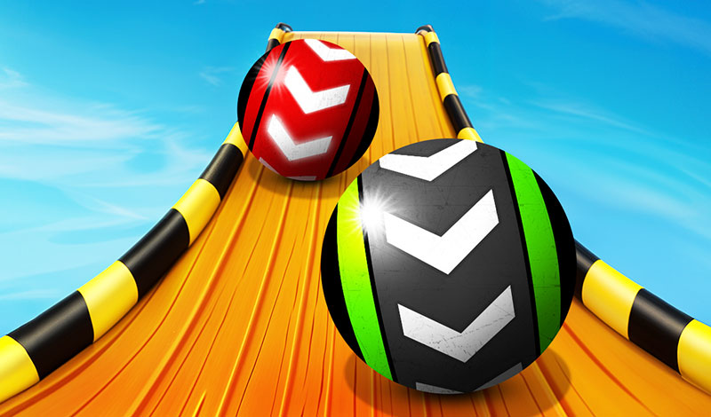 Sky Balls 3D game cover