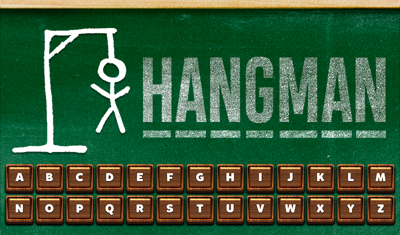Hangman 1-4 Players game cover